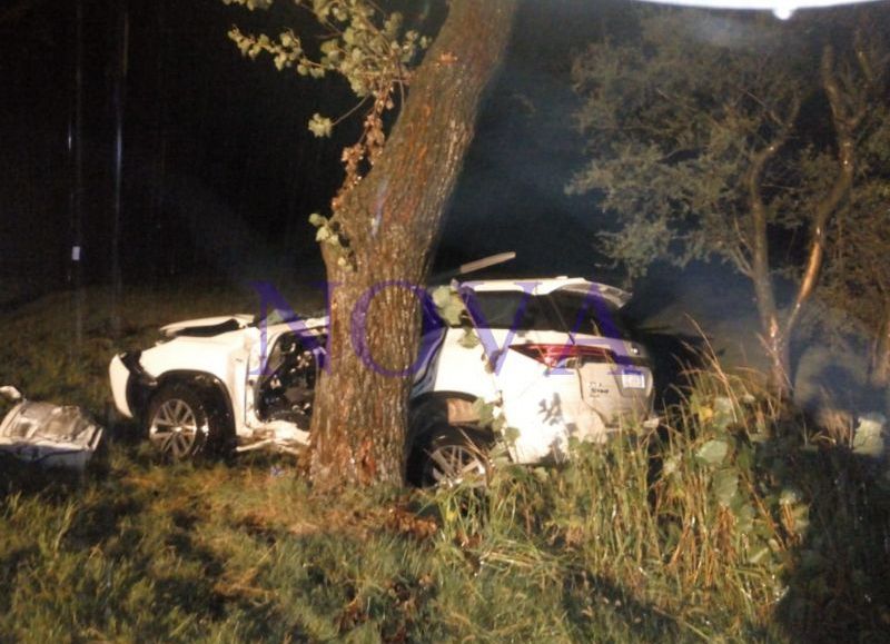 Un muerto y cuatro heridos tras fatal accidente en la ruta 19