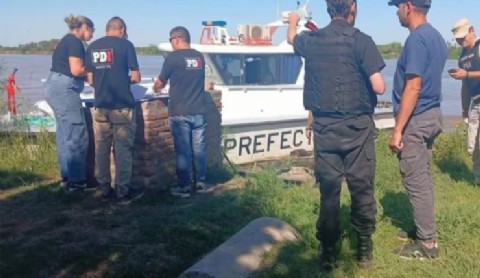 VIDEO | Doble homicidio en el río Coronda: hallaron a dos hombres baleados en una lancha a la deriva