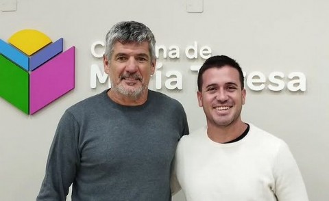 Esteban Coradazzi recibió un fuerte respaldo de Gonzalo Goyechea rumbo a las elecciones en San Eduardo