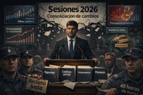 VIDEO | Pullaro se lavó las manos, culpó a la oposición y promete un 2026 como si los dos años previos no contaran
