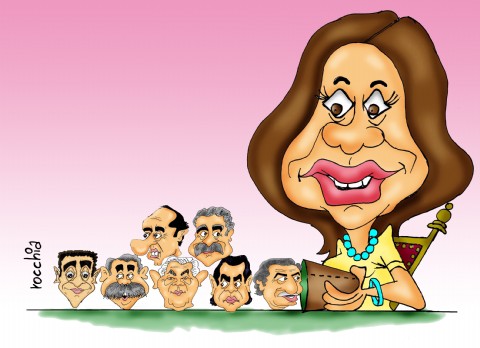 Cristina tira los dados para 2015 en busca de su "generala": las encuestas  y el factor Massa