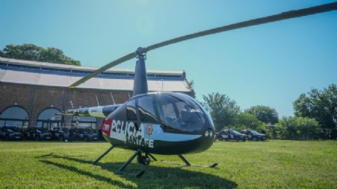 VIDEO | Rosario refuerza la prevención: volvió el patrullaje aéreo de la Policía provincial