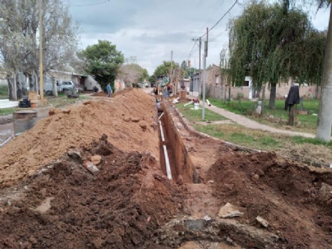 VIDEO | Provincia financiará la ampliación de la red cloacal de Pujato