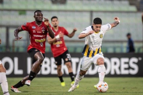 Rosario Central empató con Caracas y quedó expectante en su grupo