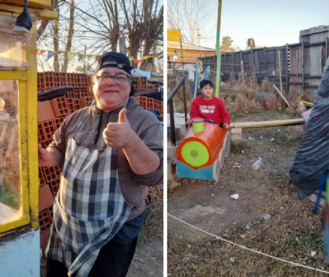 Los sueños se cumplen girando en una calesita: de titiritero en Rosario a seguir el mundo de la magia en Roldán