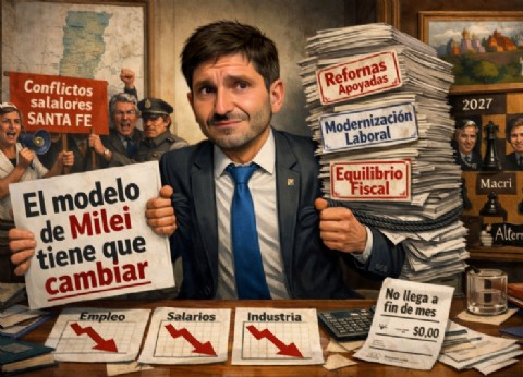 VIDEO | Pullaro en modo camaleón: destrozó el modelo mileista pero defiende el equilibrio fiscal y las "inversiones"