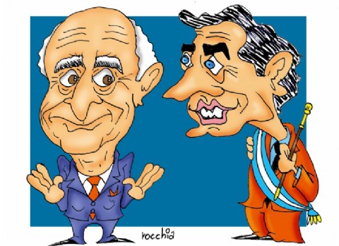 Lifschitz y Macri a los "billetazos" limpios