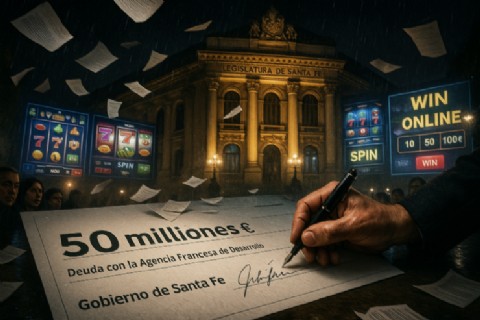 Deuda externa en euros y apuestas online: el combo navideño que Pullaro le regala a la provincia