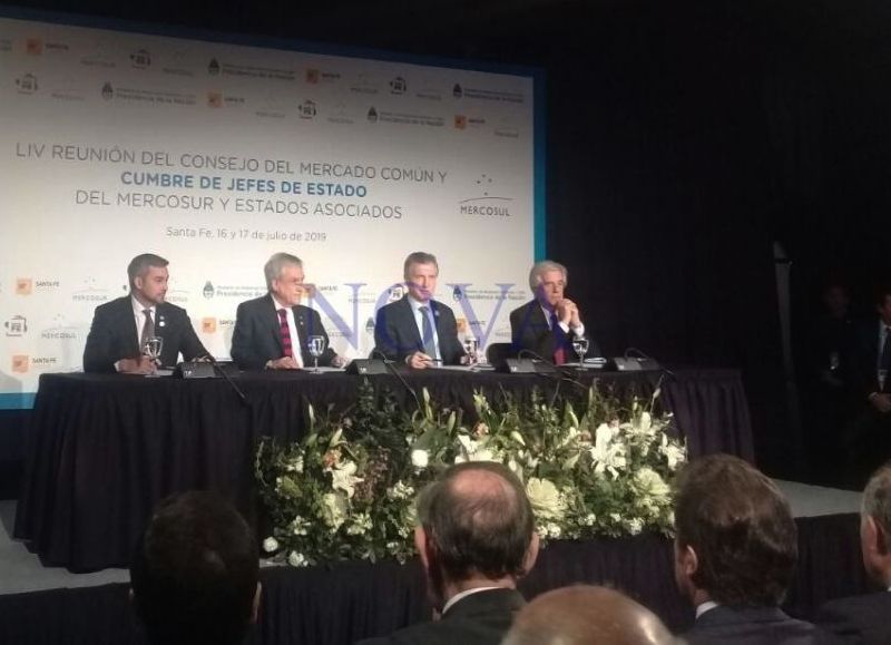 En la Cumbre del Mercosur se firmó el acuerdo de Conmebol
