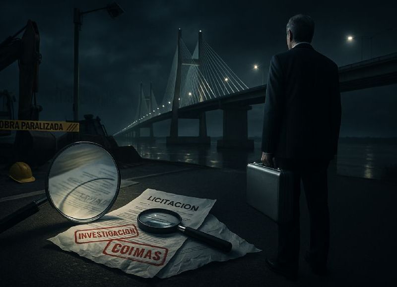 VIDEO | Pullaro le adjudica una megaobra a una empresa investigada por coimas y responde con agresiones políticas