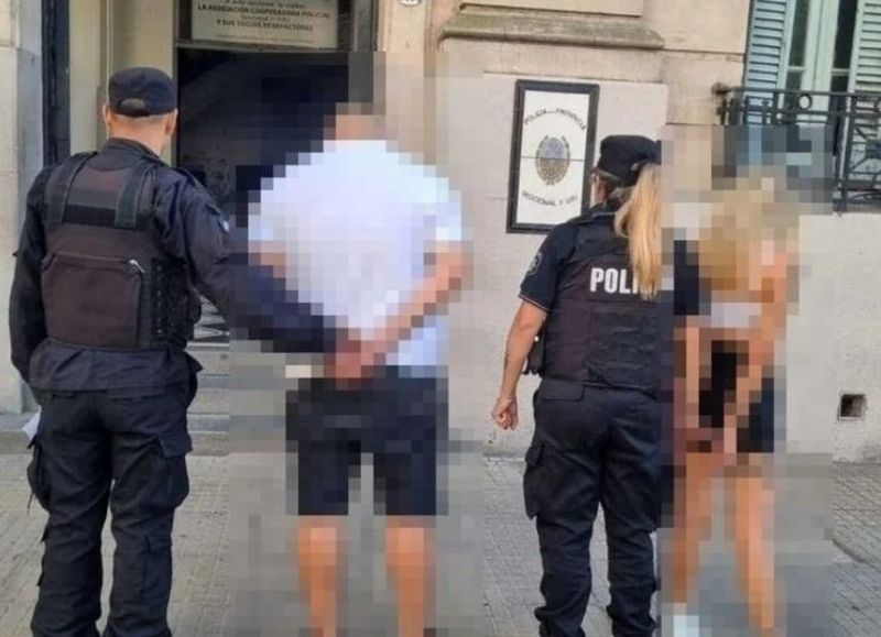 Detuvieron a una pareja con dinero y armas de fuego en Capital