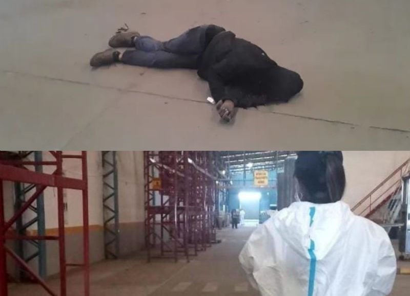Tragedia en la cooperativa Naranpol: un hombre murió tras caerse del techo