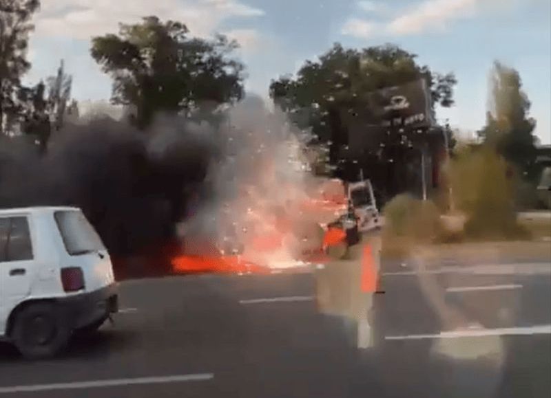 VIDEO | Vuelco de camión tras rutas abandonadas en la provincia