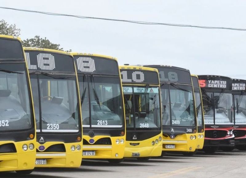 Continúa la medida de fuerza del transporte público de pasajeros en la capital