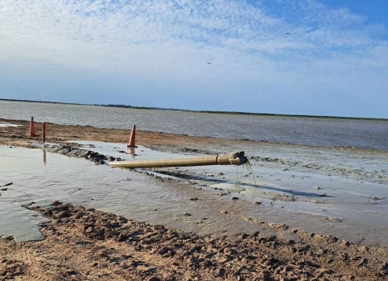 Gasoducto Gran Santa Fe: el caño ya cruzó la Laguna Setúbal