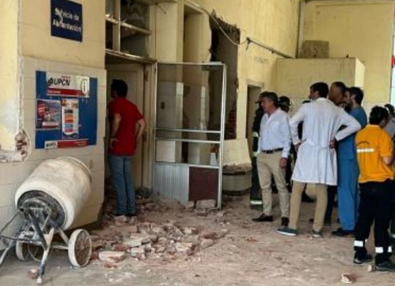 El Cullen se viene abajo: se derrumbó la cocina y hay dos obreros heridos