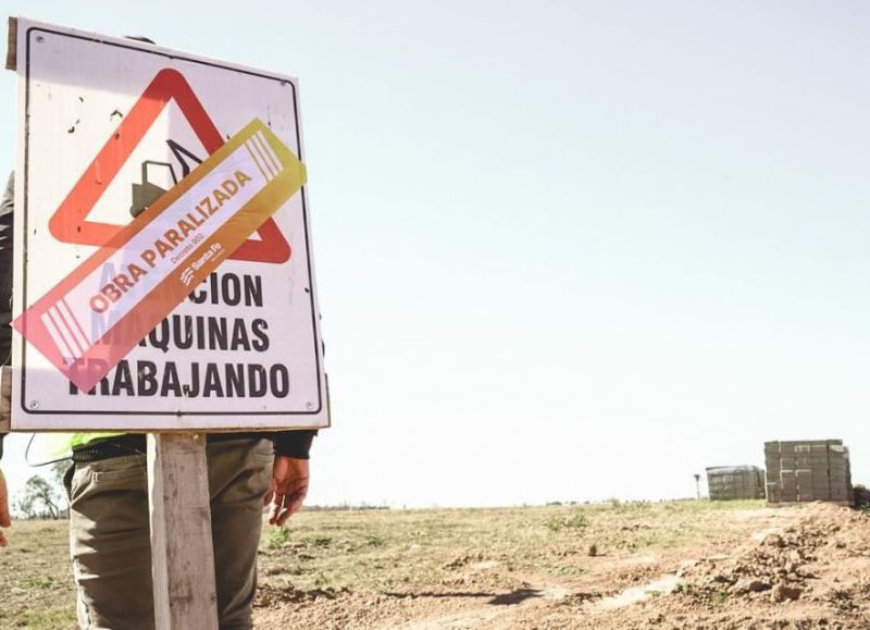 Provincia suspende obras en cuatro loteos del departamento Rosario