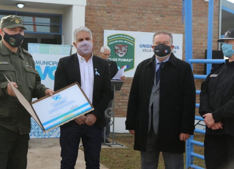 La provincia inauguró una nueva unidad operativa de Los Pumas