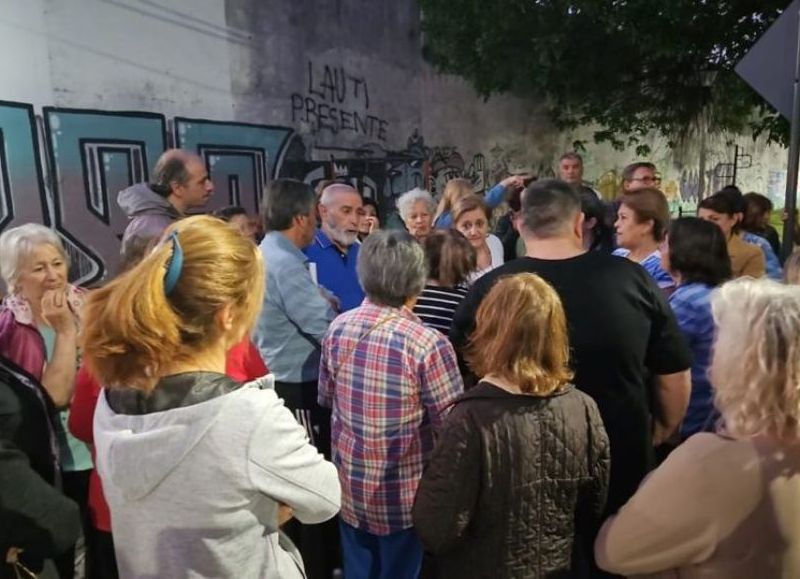 Capital: vecinos del Norte se concentraron ante la creciente inseguridad