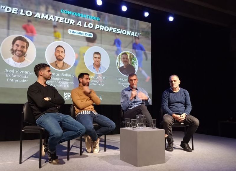 La Provincia organizó un conversatorio sobre formación deportiva