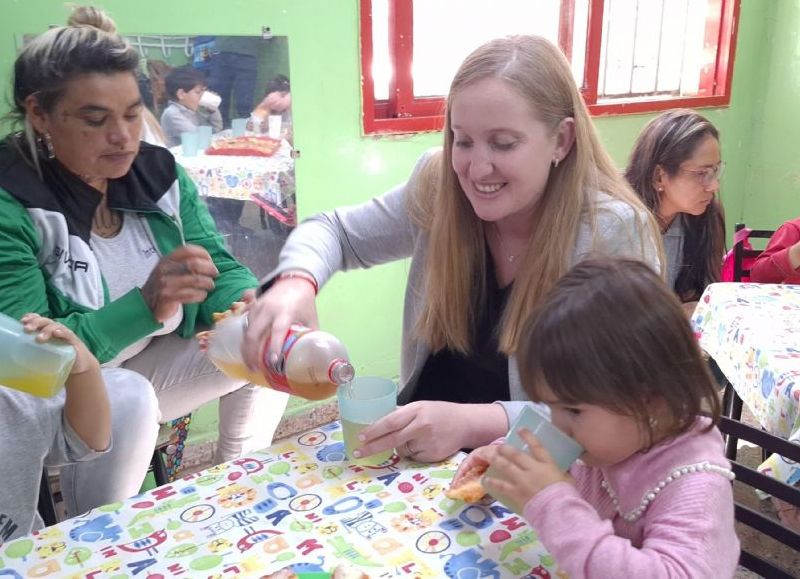Rosario: se inauguró la obra de la cocina del CAF 20