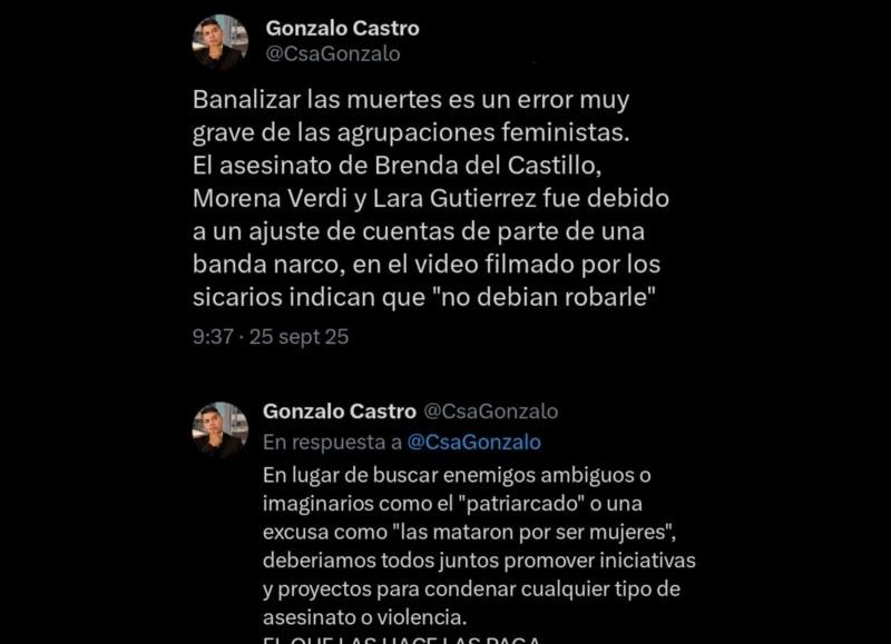 Polémica por el Triple Crimen: dirigente venadense apunta al narcotráfico y rechaza la mirada de género