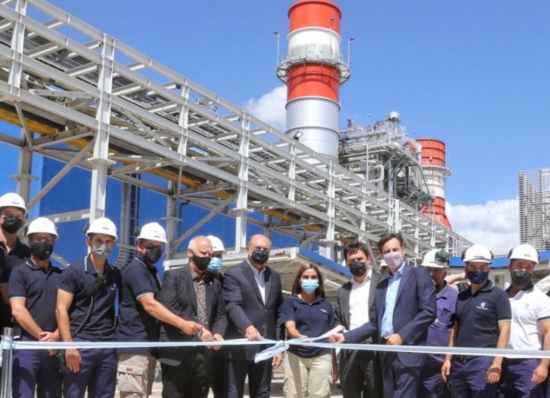 El gobernador participó de la inauguración de la central térmica de co-generación Puerto San Lorenzo